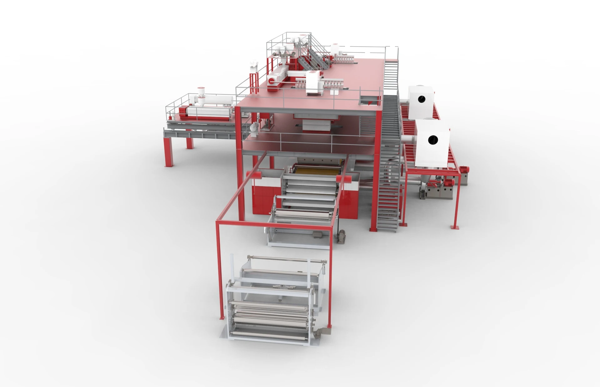 New type PP Spunbond nonwoven fabric making machine for package, medical, hygiene