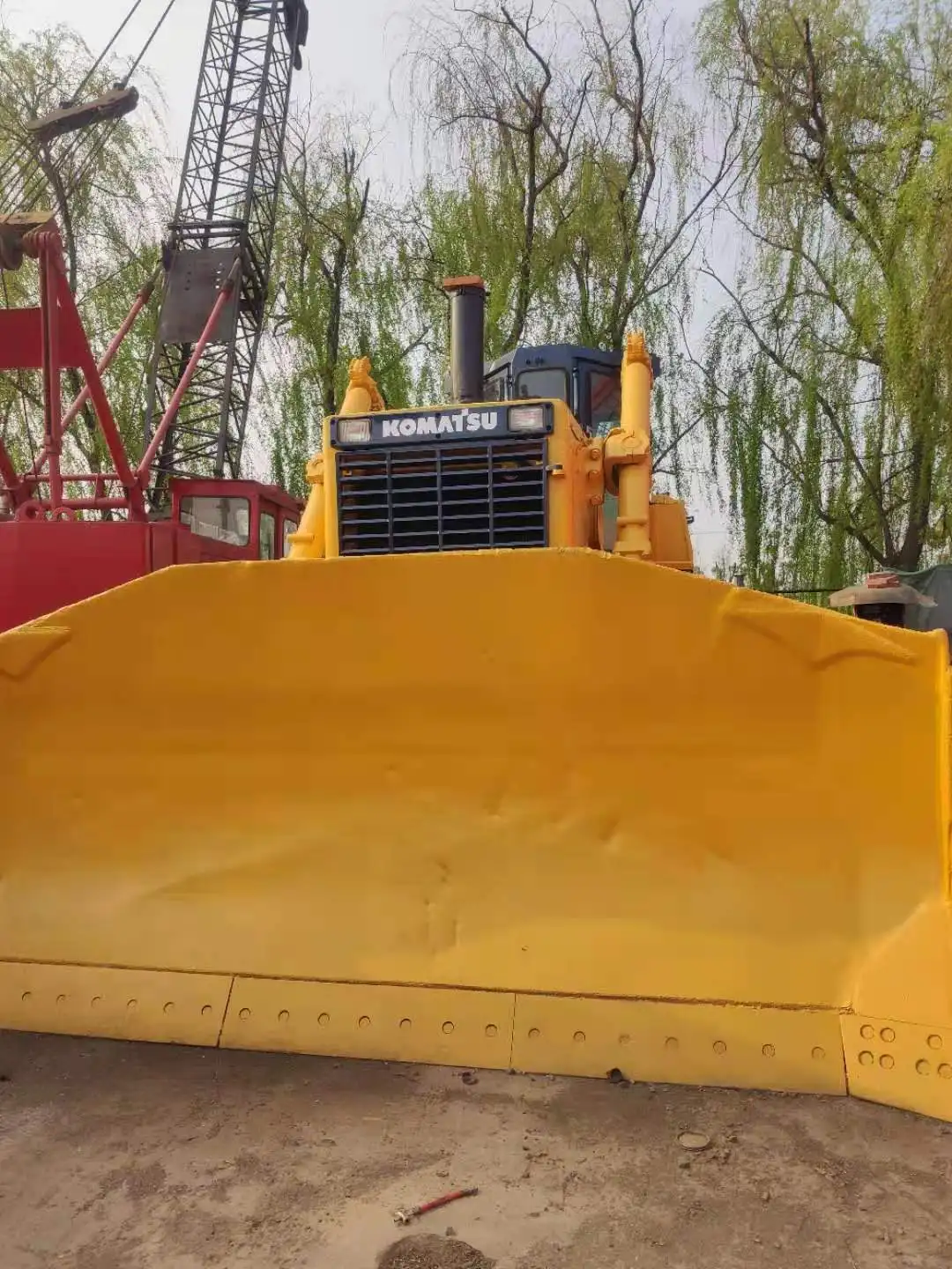 Секундной стрелки Komatsu D155A-3 гусеничный бульдозер б/у D155A-1 d155 d155a для продажи