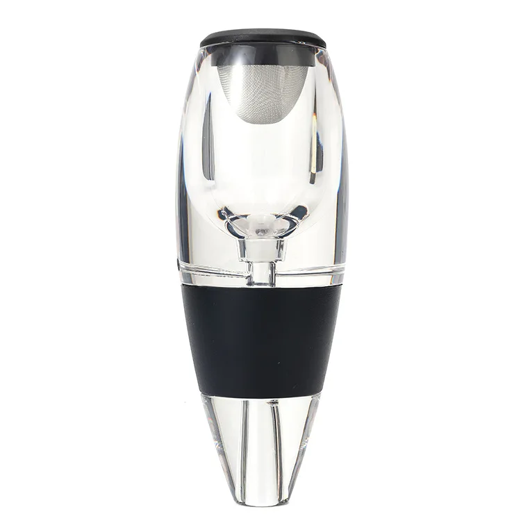New Arrival Bar Tool AS Quick Wine Funnel Decanter Red Wine Aerator Pourer with Filter and Stand