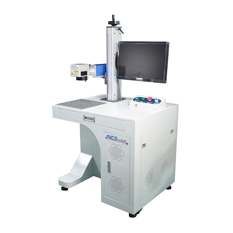 Hot Sale Raycus 20W 30W 50W Fiber Laser Marking Machine for marking metal