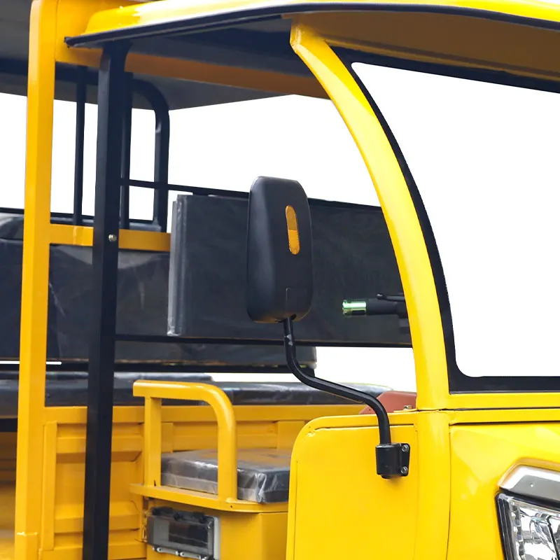 2023 Cheap 3000W Powerful Tricycle New Bajaj Electric Tricycle For Passenger Battery TukTuk with Solar panel