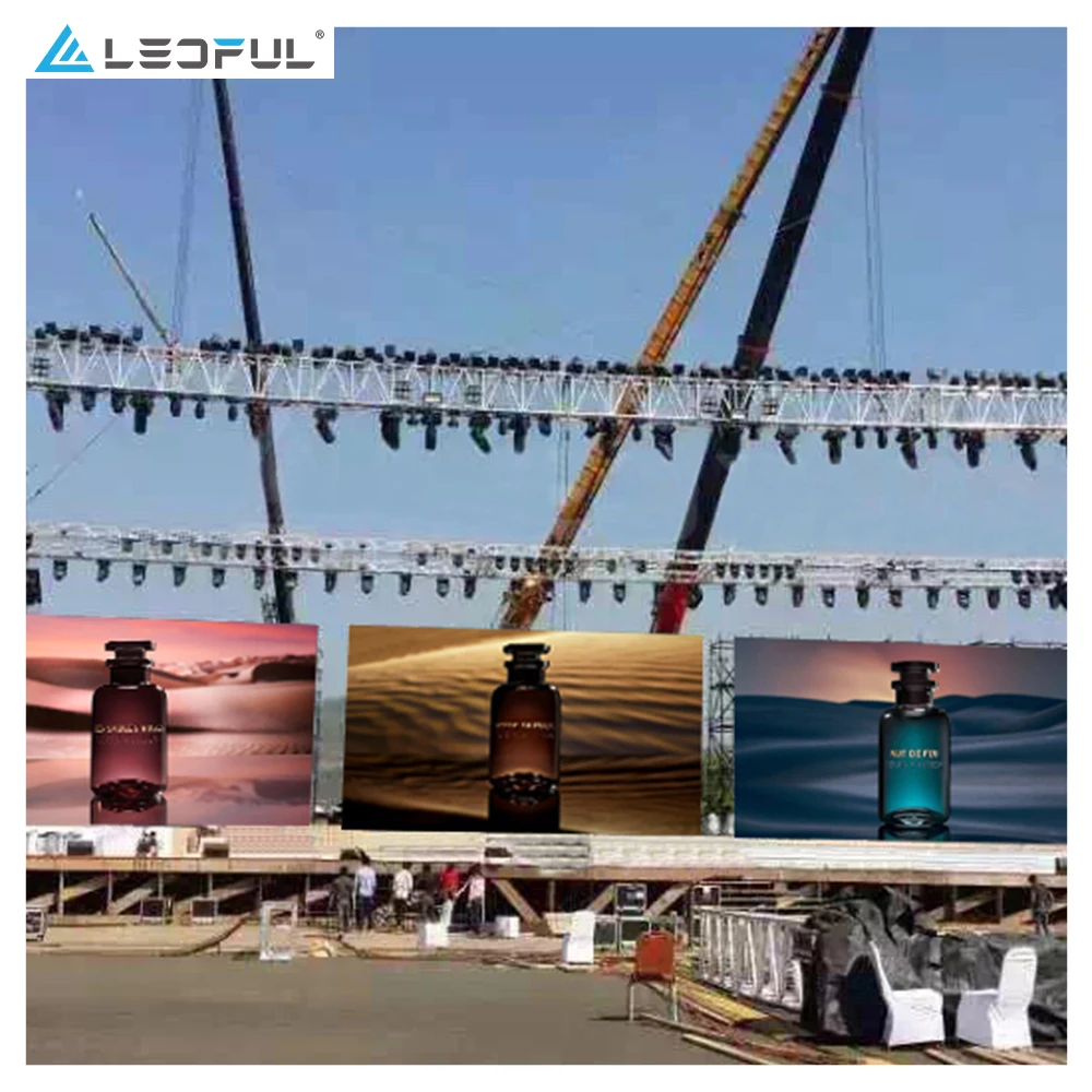 Outdoor Esterno Exterior Rental Screen Pantallas LED 3 Mt X 4 Mt Screen Ecran De Concert Management Equipment For Churches