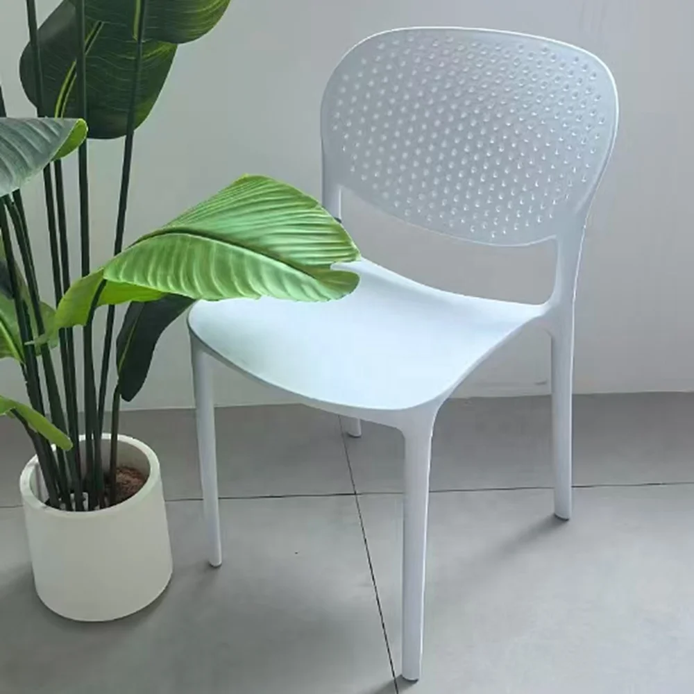Home Furniture Plastic Chair PP Stackable High Quality Modern Design Chinese Kitchen Furniture