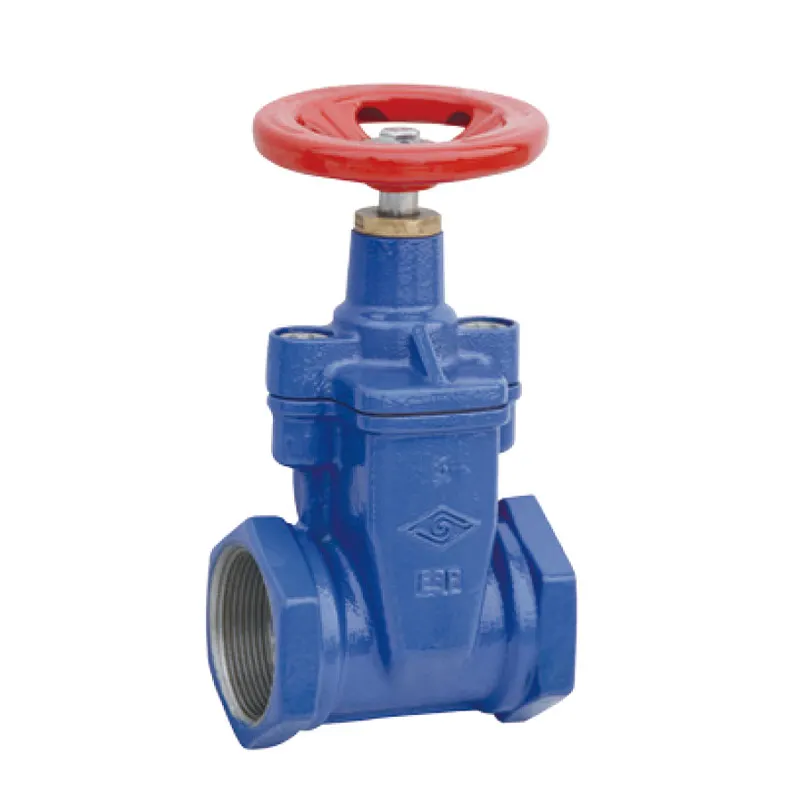 AWWA C515 Socket Resilient NRS Gate Valve ZA5XC Socket Connection is Suitable for IPS PVC Pipes Square head gate valve