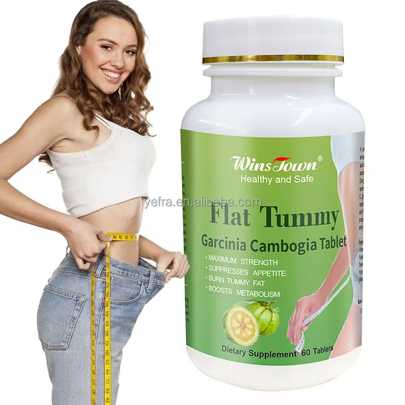Winstown Flat tummy tablet natural herbal fast slim suppresses appetite boosts capsule Flat belly detox tablets for women