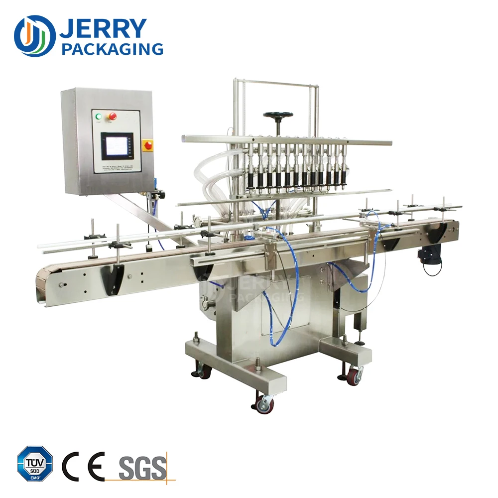 Automatic Linear Overflow Filler Red Spirits Wine whiskey Vodka Liquor Drinks Liquid Glass Bottle Filling Capping Line Machine