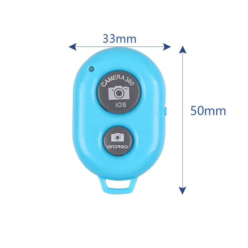 
Remote Control Button Wireless Controller Camera Stick Wireless Shutter Release for Phone pad Android Bluetooth with Battery 