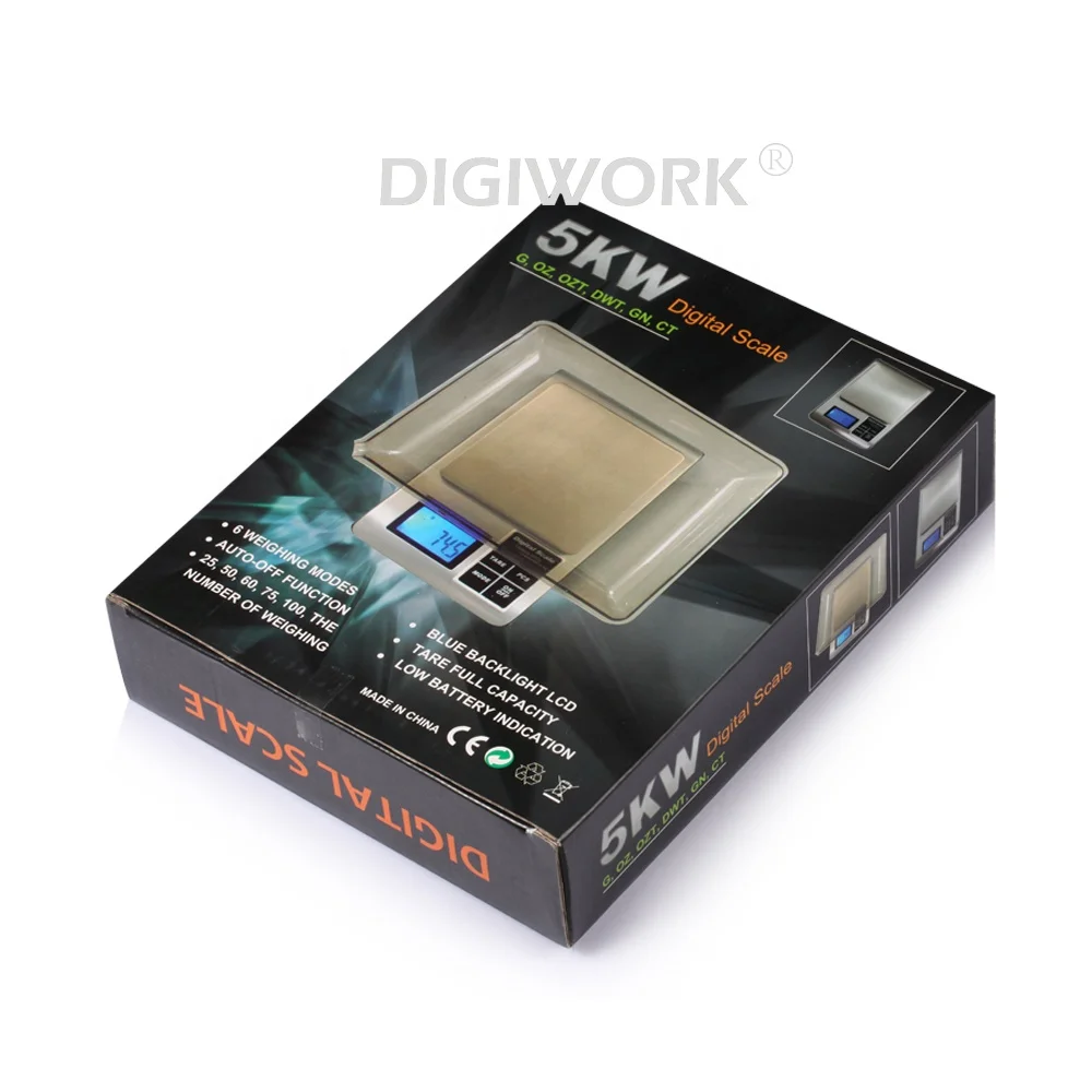 NEWPRO hot selling digital kitchen scale portable weighing solution with 1kg weigh max and accuracy 0.1g