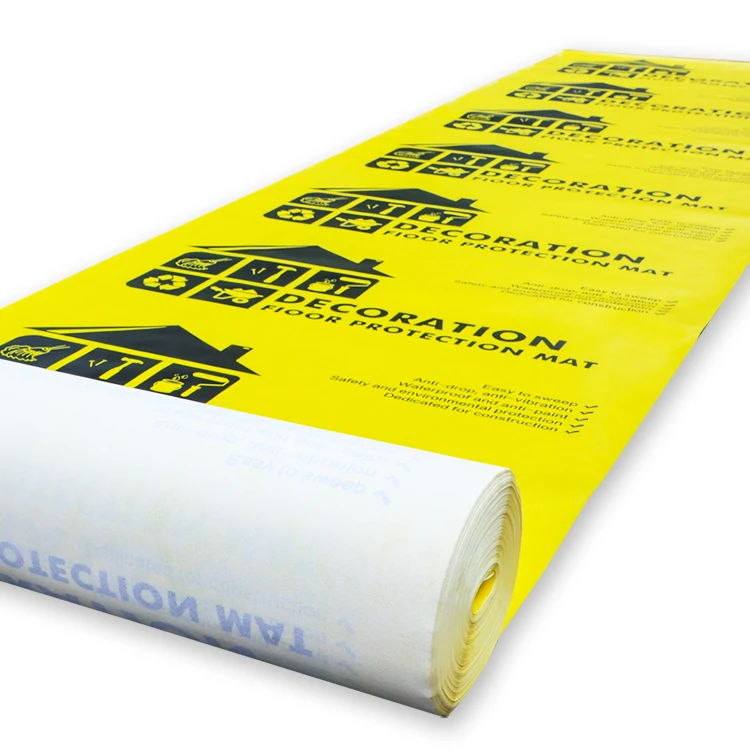 Factory Wholesale Decoration Woven Cloth Pve Foam Material Thickened Ground Protection Film