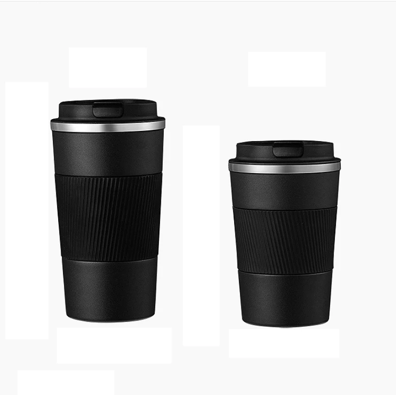new item Insulated  Double Wall stainless steel thermo stainless steel mugs with silicone handle