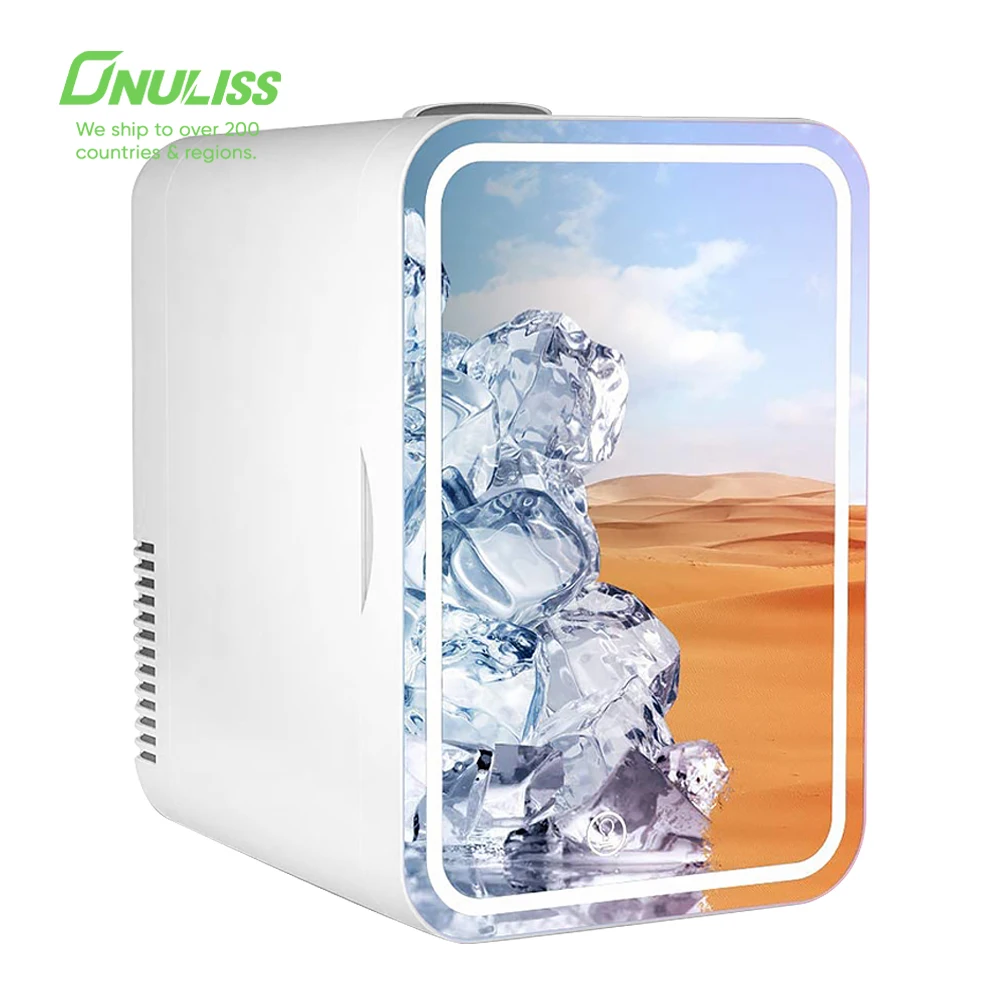 Fridge Mini 8L 10L Capacity Portable Quiet AC DC Power Mini Fridge Coller Warmer