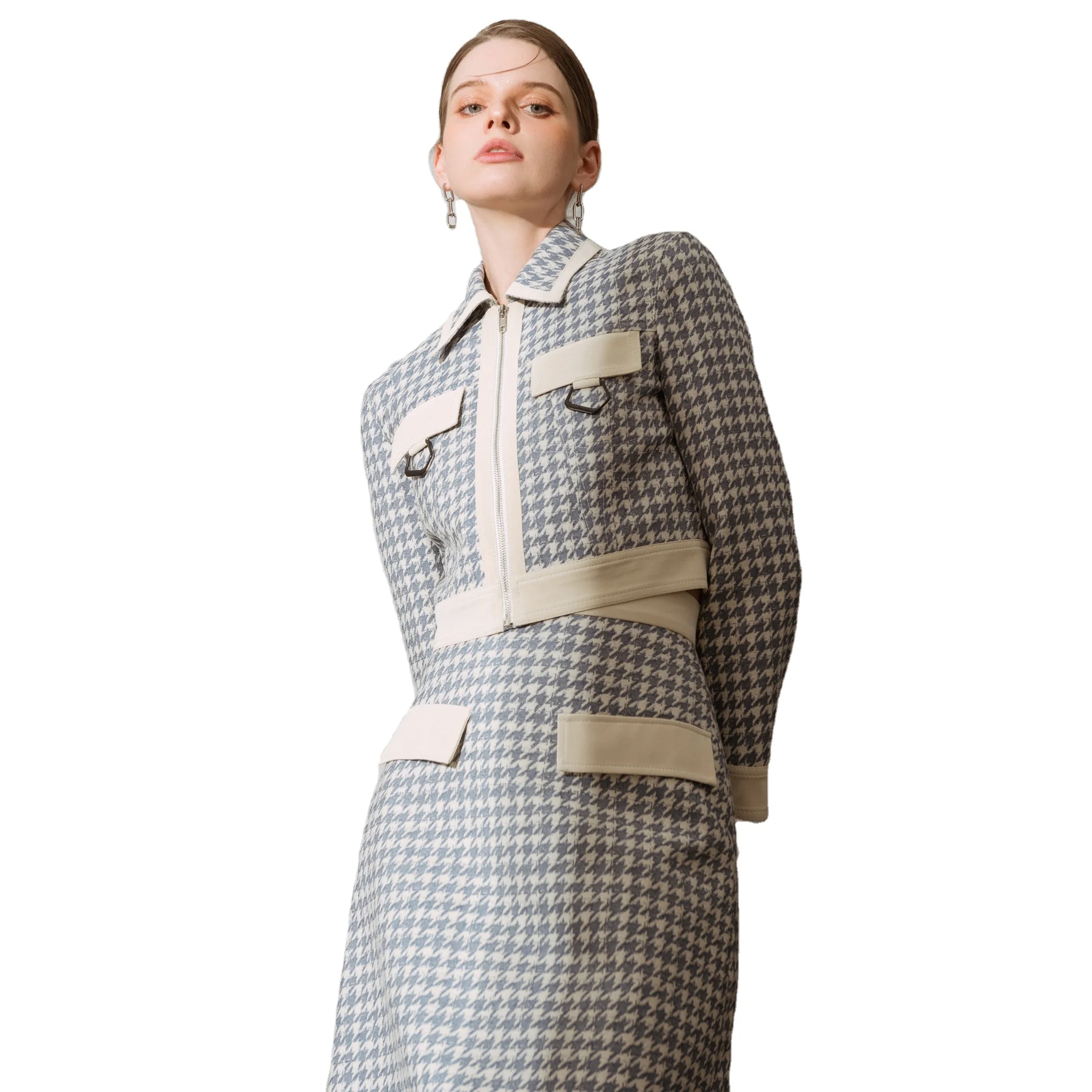 Укороченная куртка Valdus по разумной цене дышащий элегантный шелк каждый продукт из полиэфирной сумки вьетнамский производитель