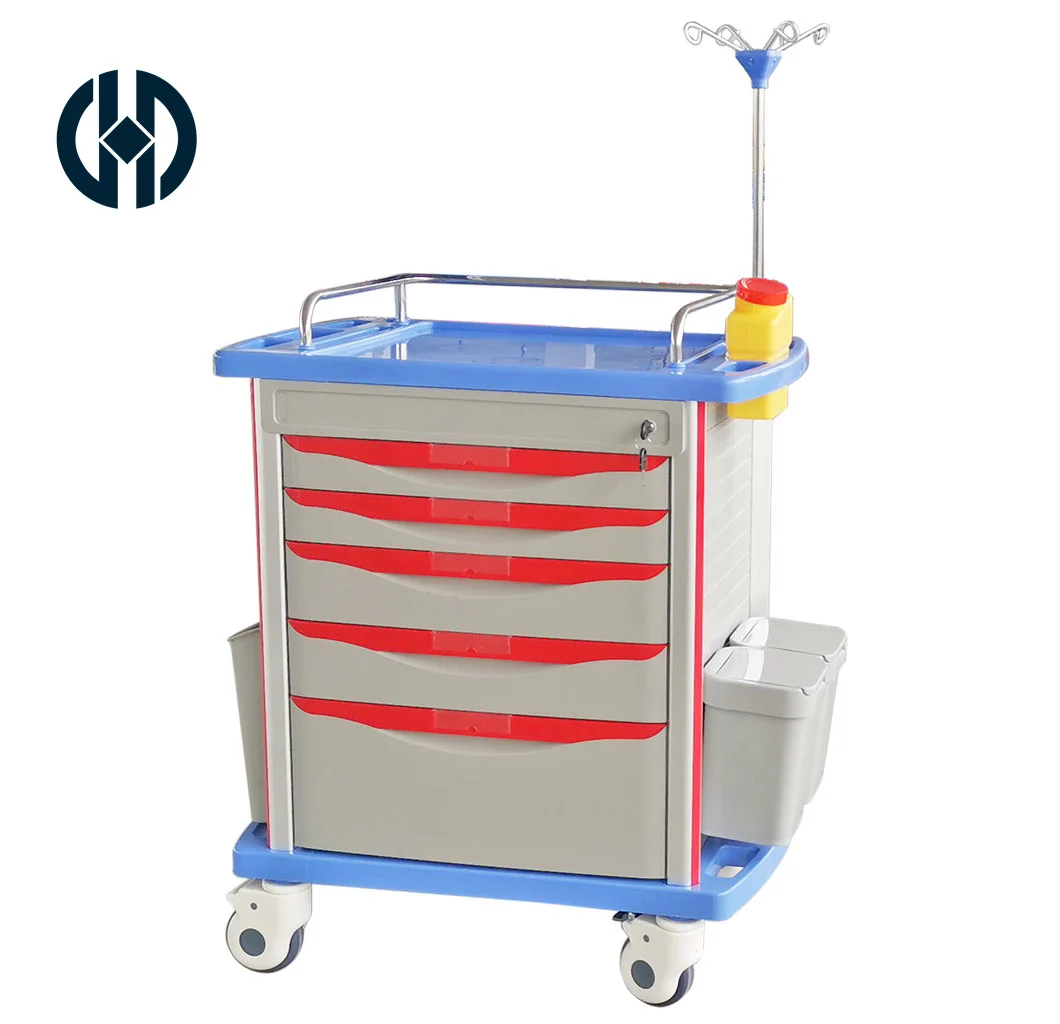 Manufactured in China  trolley medical table laundry Factory China 2023 good quality laundry trolley hospital carts
