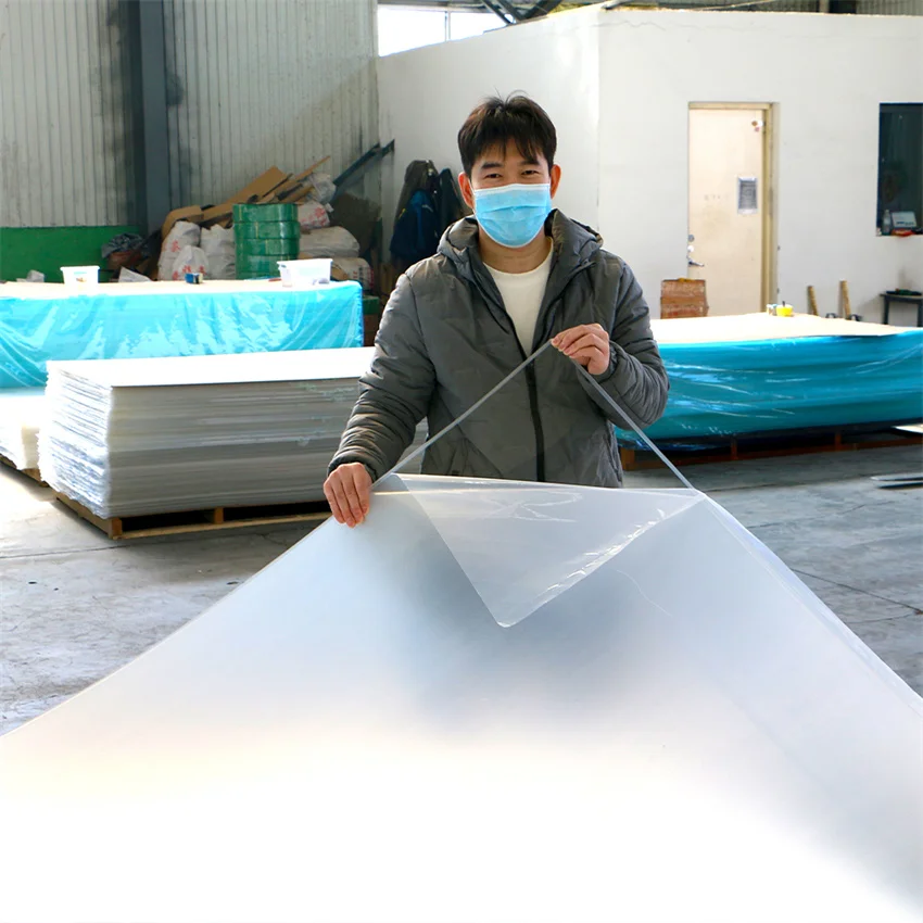 Alands Plastic Wholesale Price Cast Acrylic Sheet 4ft x 8ft Transparent Plexiglass Sheet