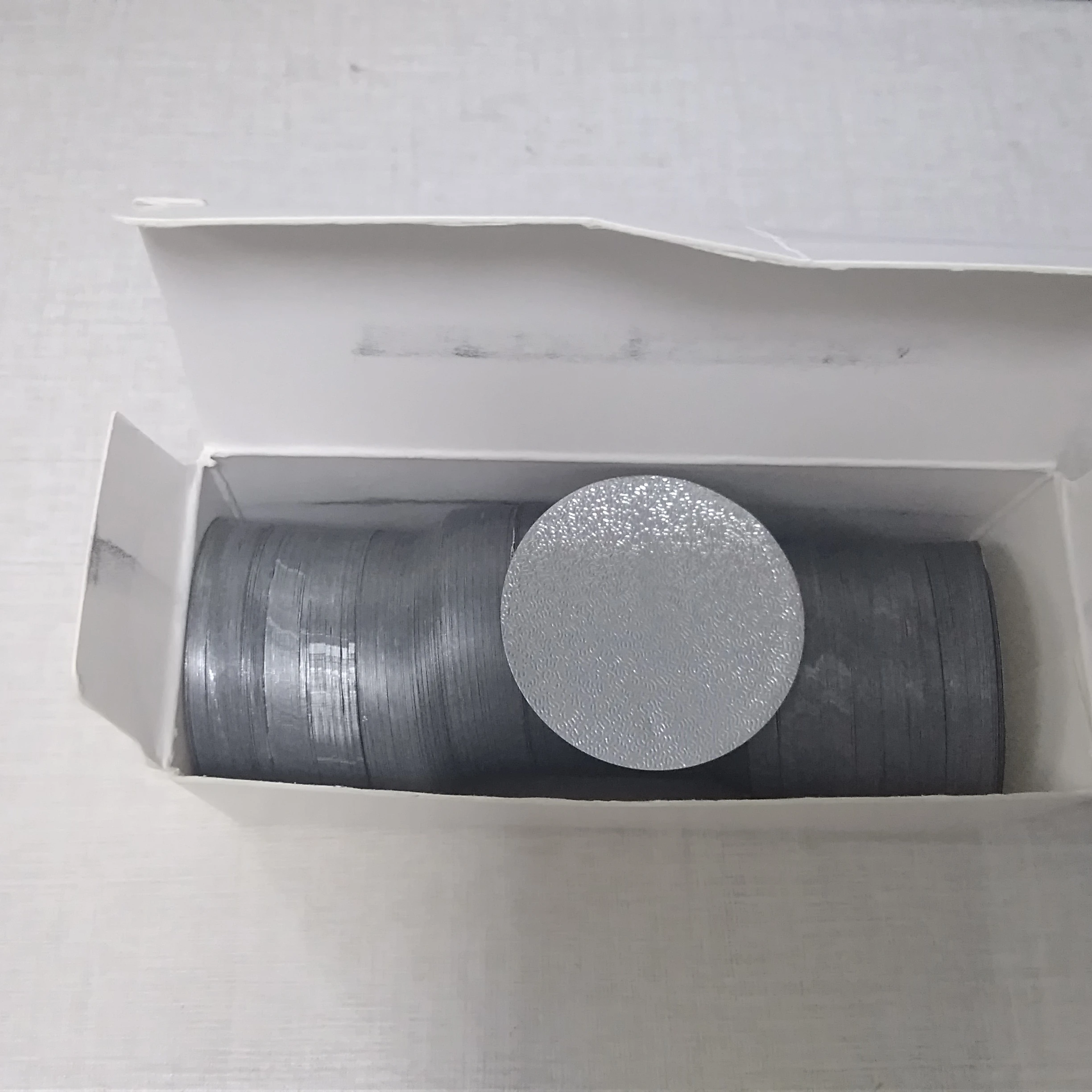 Empty 37 mm Nespresso Aluminum Foil Coffee cup Nespresso Pods