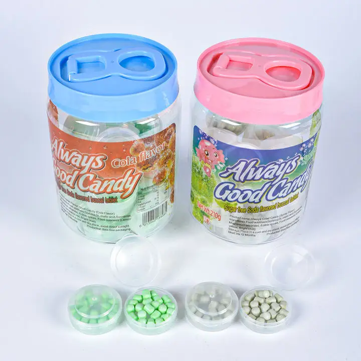 Wholesale Cheap Cola Lemon Flavored Pressed Tablet Candy From China Confectionery Manufacturer