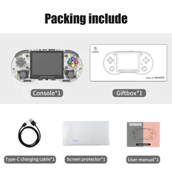 Anbernic RG353PS Retro Handheld Video Game Console 3.5-inch IPS Screen Linux System RK3566 5G Wifi TV Out Games Player Box Gift