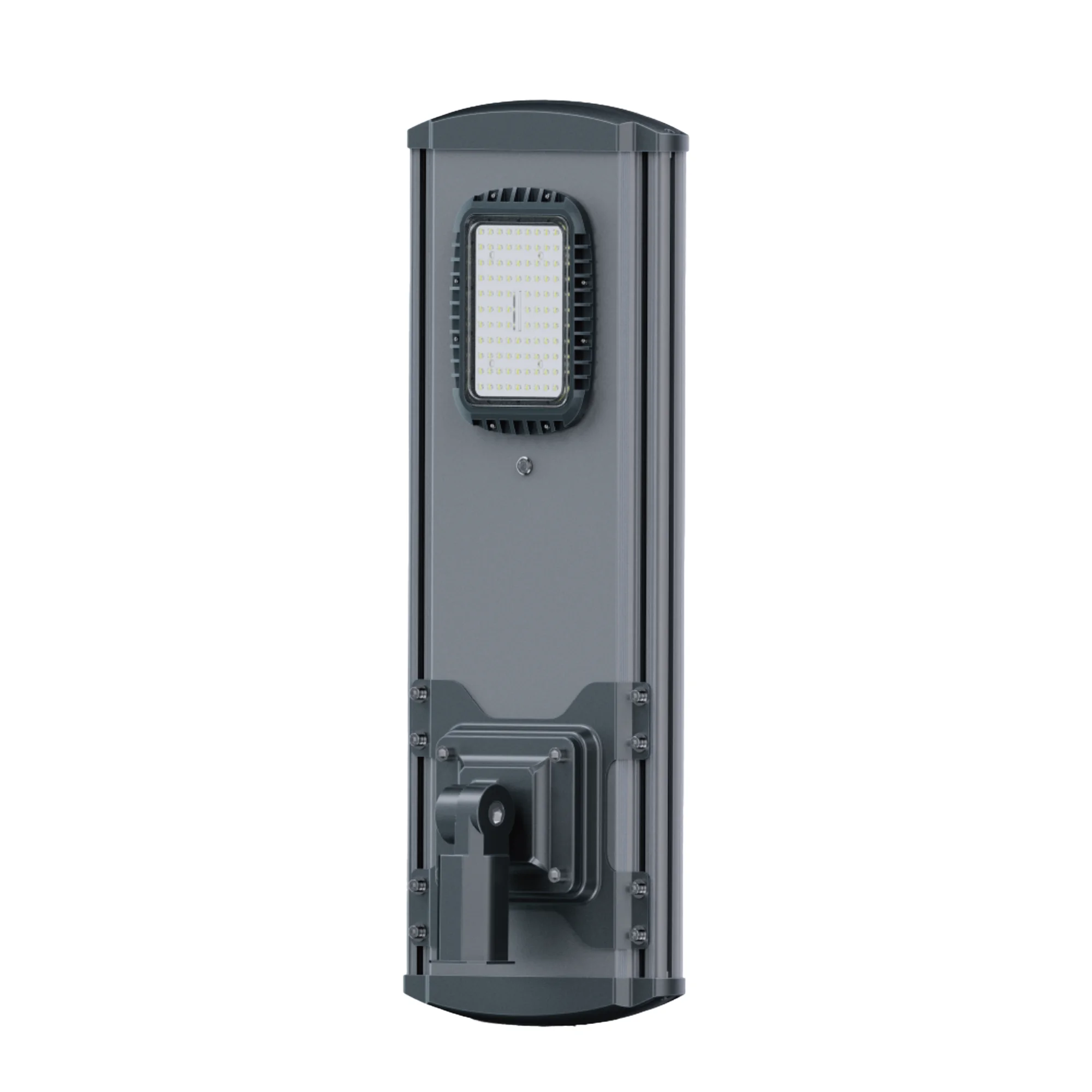 Intelligent Optical Control Solar Street Lamp 20w 30W 40W IP66 Integrated All in One Solar LED Street Light with Pole