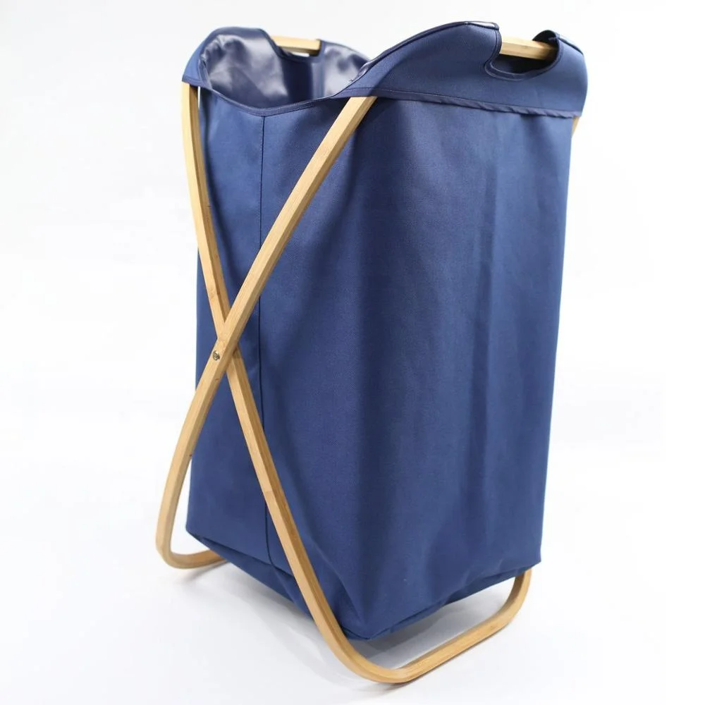 
Wholesale Collapsible Basket for Clothes Bamboo Laundry Basket Laundry Hamper Bamboo Fabric Laundry 