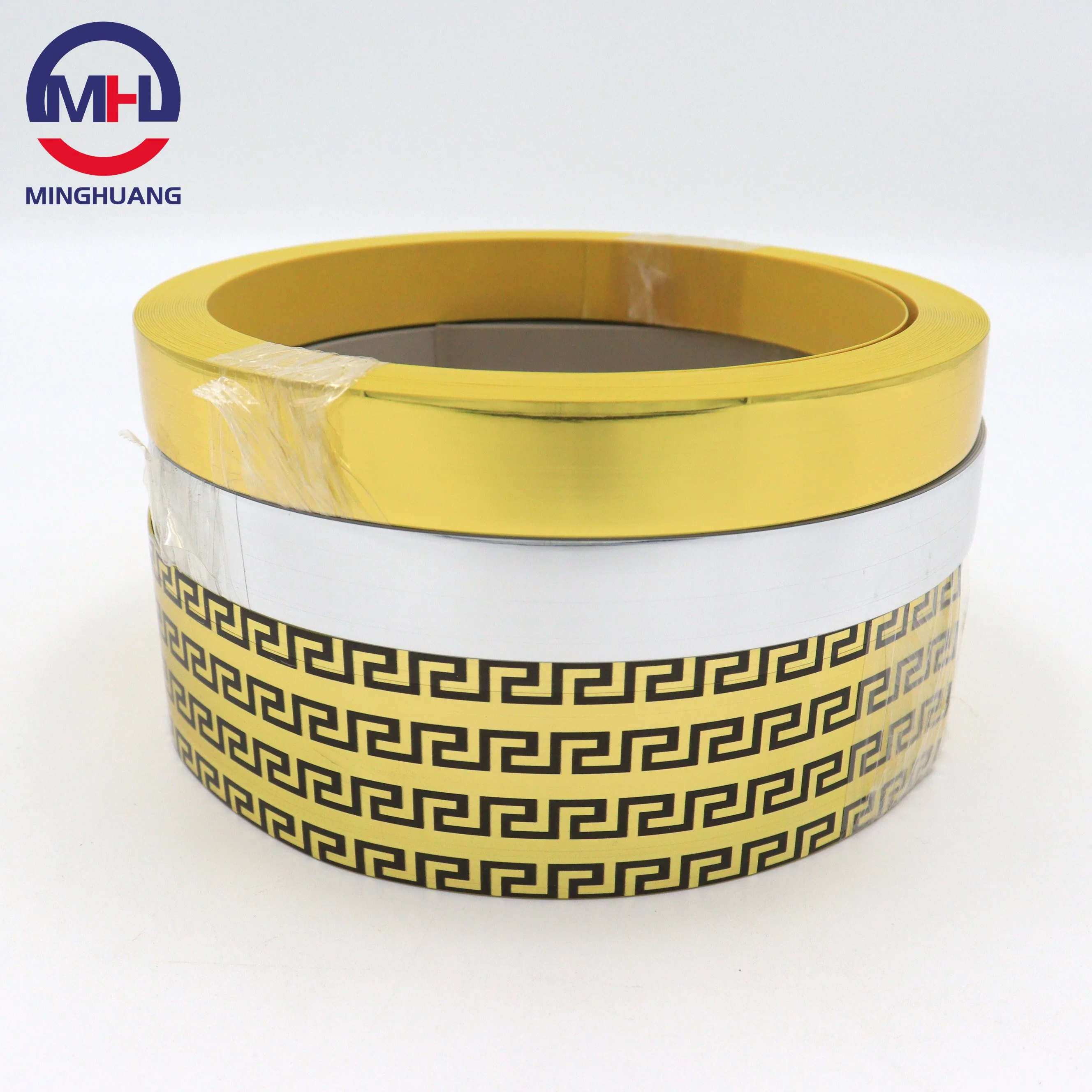 MH 0.4mm-2mm Thickness PVC Decorative Desk Wood Furniture Edge Banding Tape For Cabinet