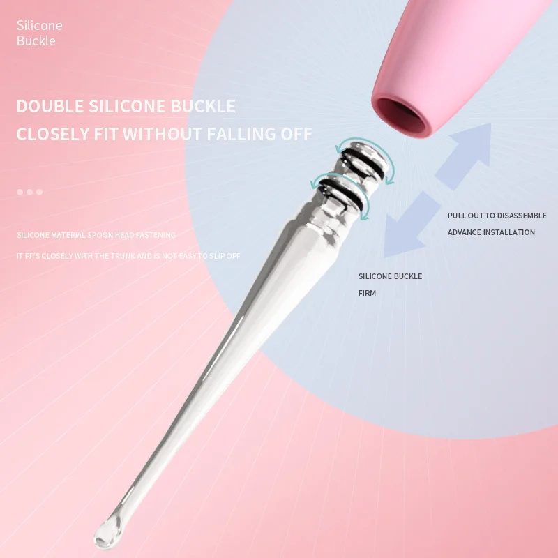 Newborn Baby Nail Care Sets Kids Scissors Luminous Ear Pick & Booger Clip Baby Nail Clipper Baby Nail Clipper (Rechargeable)