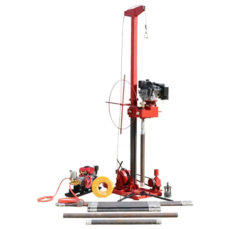 SPT equipment portable rock soil testing drilling rig machine for sampling coring