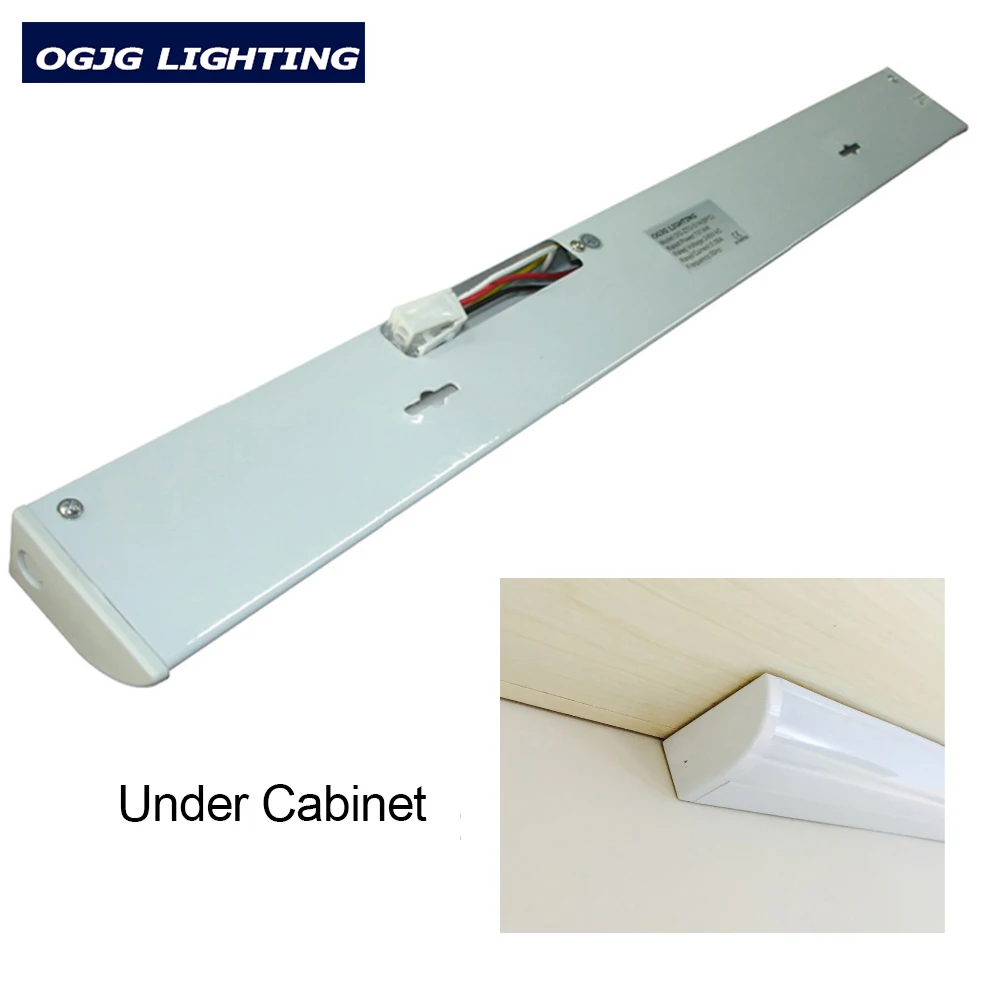 Кухонный Светильник s Шкаф светильник ing поверхностного монтажа алюминиевый корпус СВЕТОДИОДНАЯ подсветка под