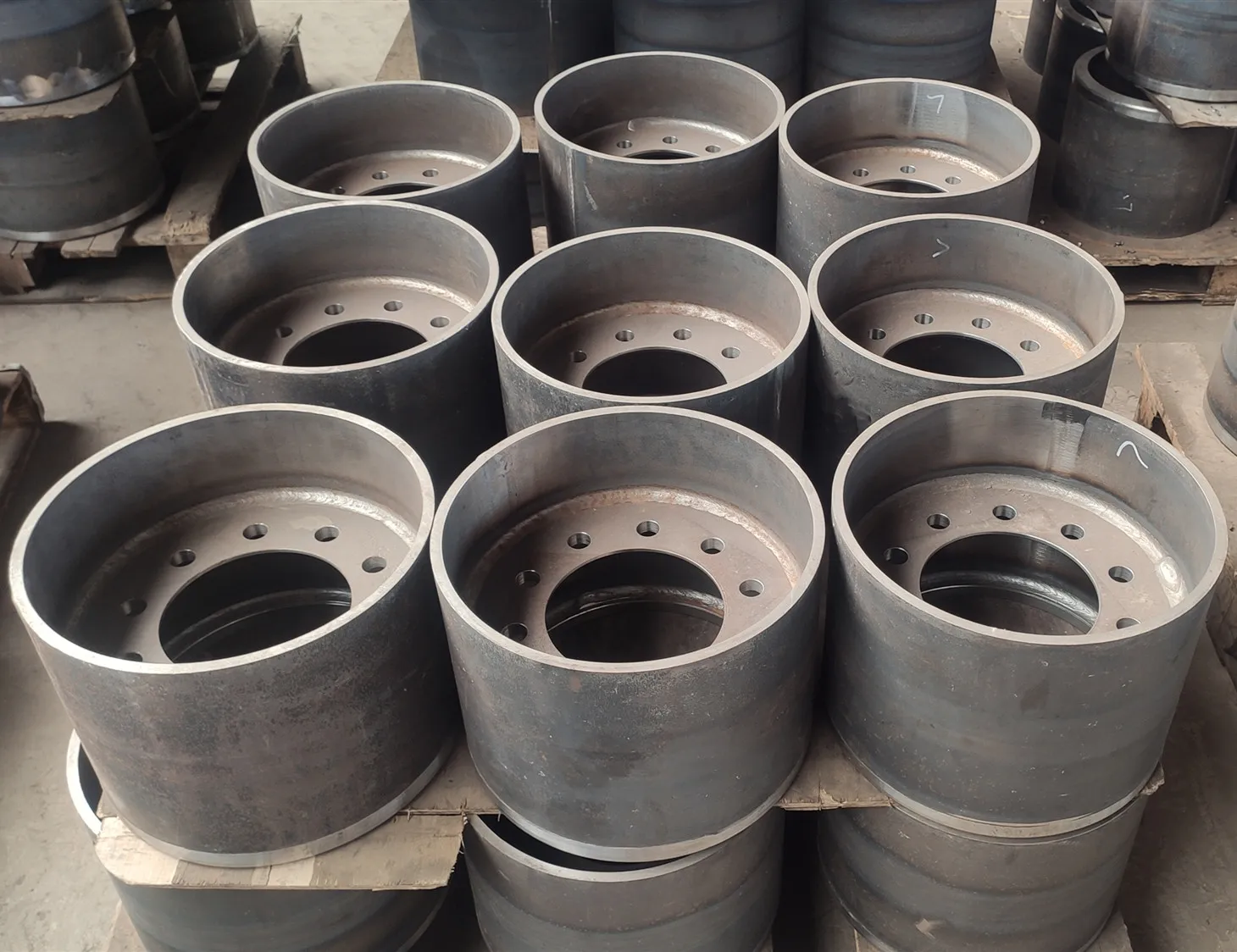 China rim manufacture 200X8 wheel for Aerial Work Platform