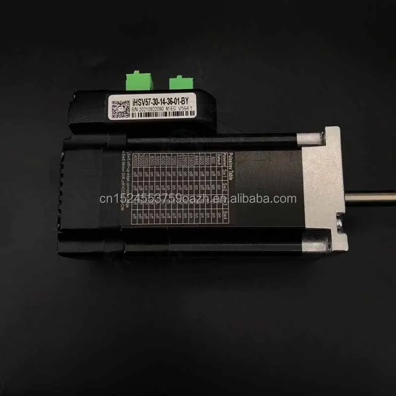 140W motor Serial iHSV57-30-14-36-01-BY 3000rpm Size 57mm 140W 36V integrated AC Servo Motor for inkjet printer