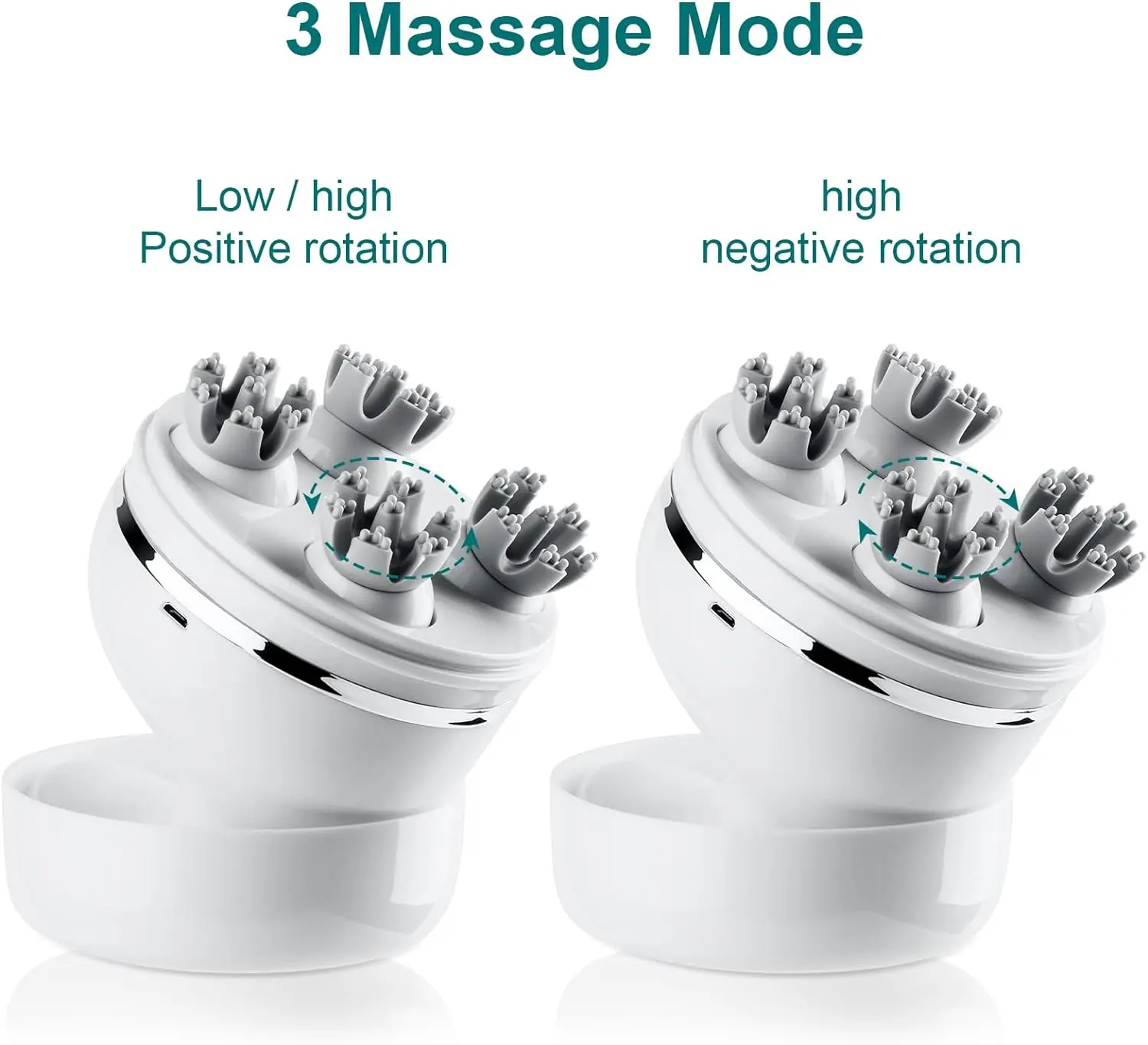 Most Popular Product Portable Mini Cordless Head Spa Stress Relaxing Music Electric Scalp Massager Head Massage Machine
