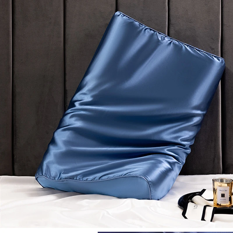 Summer silk latex pillowcase silk  pillow pillowcase rubber pillowcase 50x30 single Ice Silk 60x40