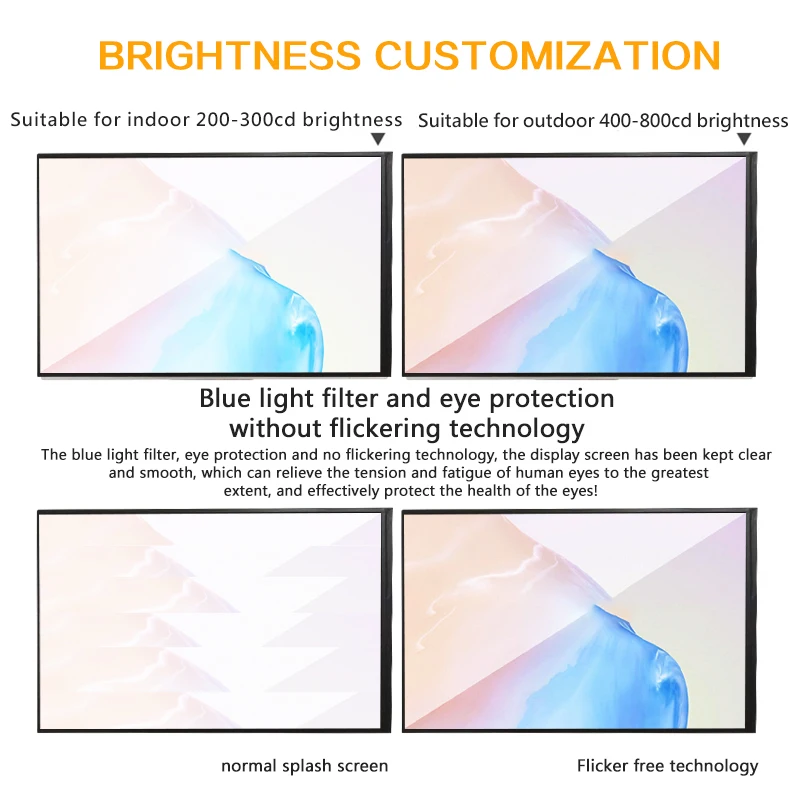 10.1 inch outdoor lcd display screen small wholesale