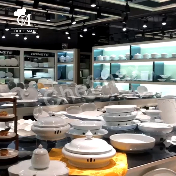 Chefmax Industrial High Quality Porcelain Tableware Kitchenware Ceramic Dinnerware Set