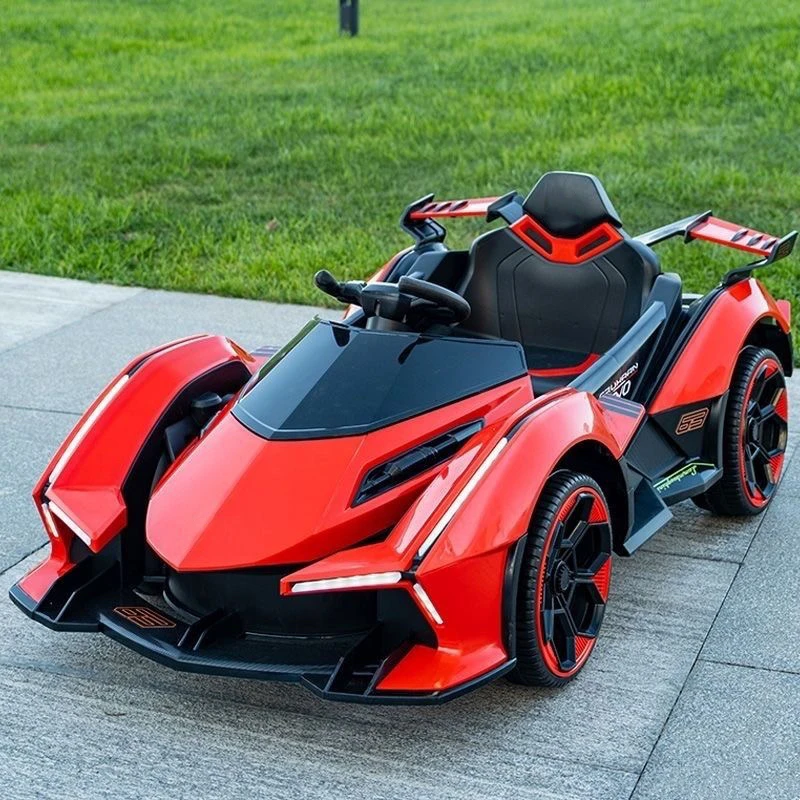 Children drive kids electric cars for sale police child big car drift-double-sided with remote control in low prices