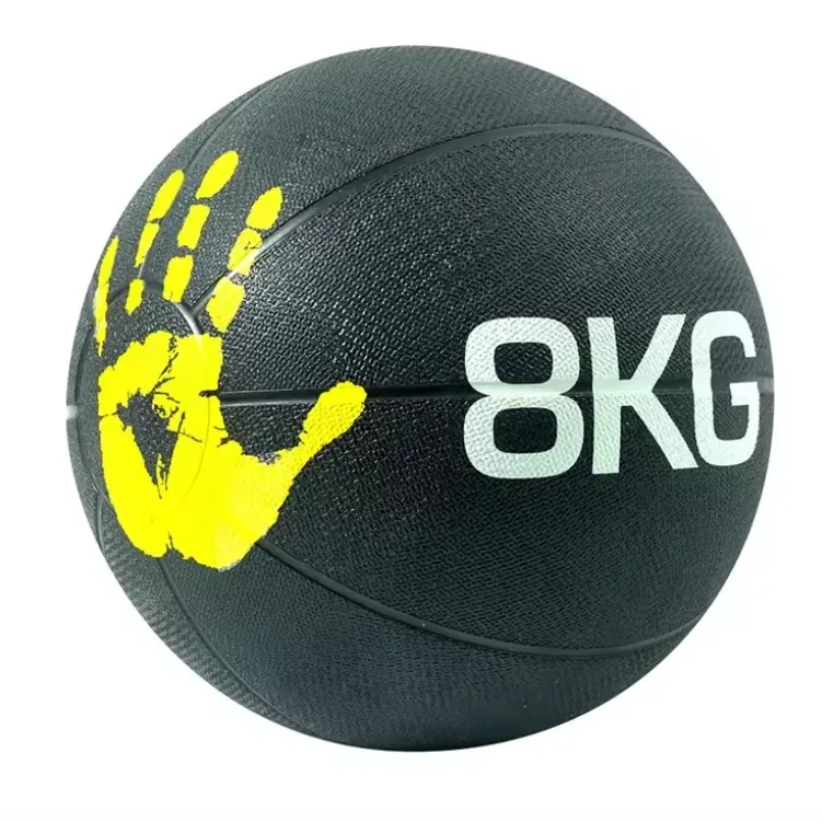 Factory price hot sale of household rubber solid physical rehabilitation training medical elasticity fitness  medicine ball