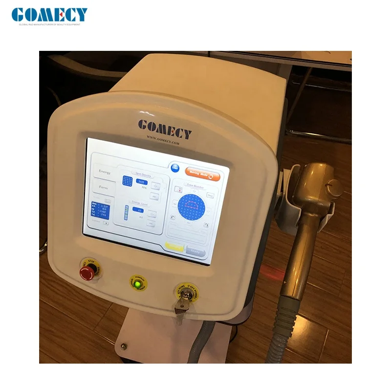 Er Yag laser erbium glass fractional laser/ 1550nm erbium glass fiber laser stretch mark treatment