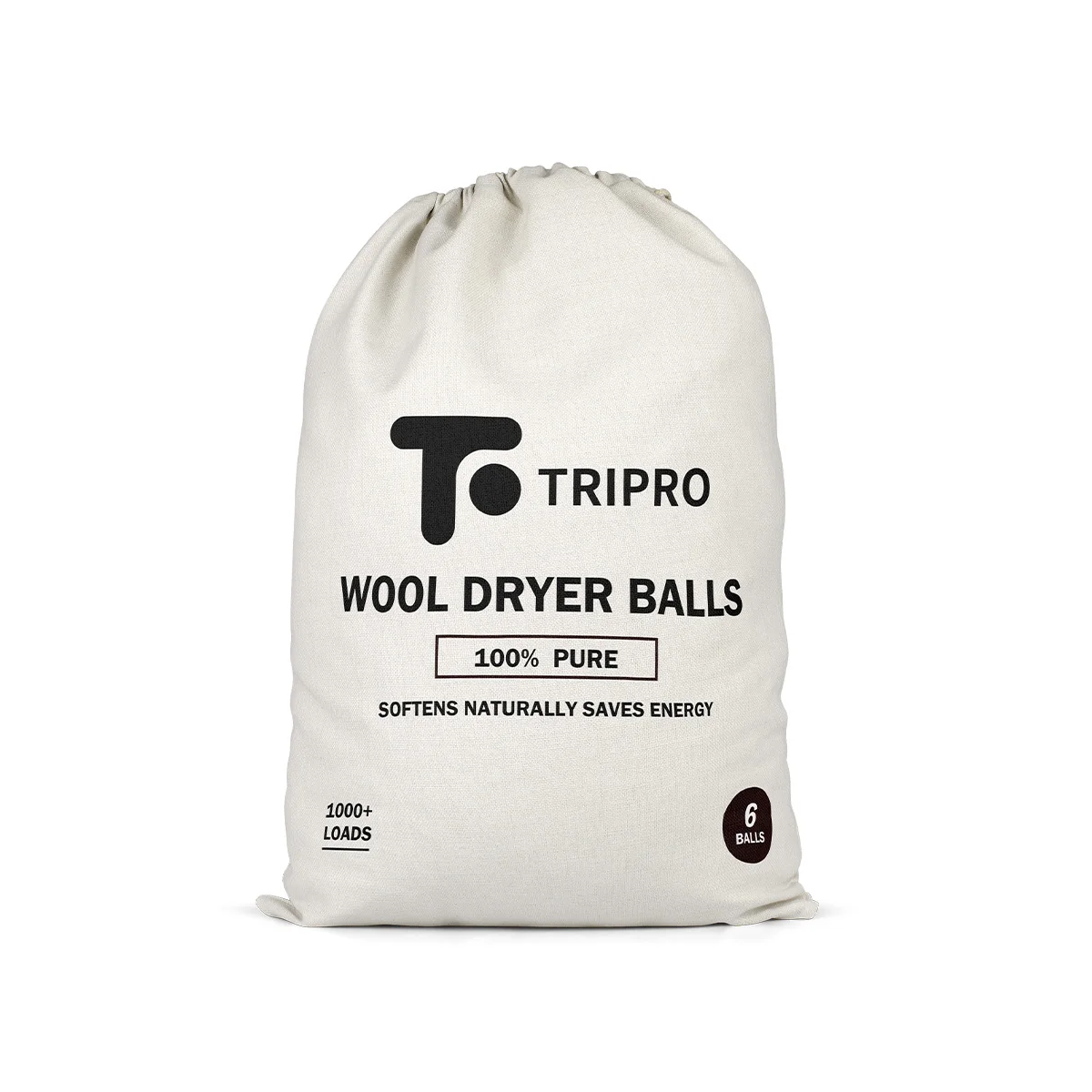 2025 new trending FBA labels tumble laundry dryer balls eco friendly reusable custom organic wool dryer ball