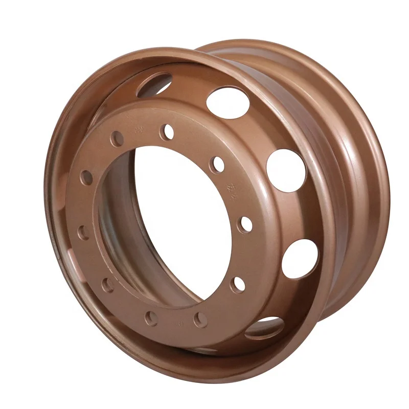 22.5 inch steel Truck rim iron autotrack Wheels fuso wheel