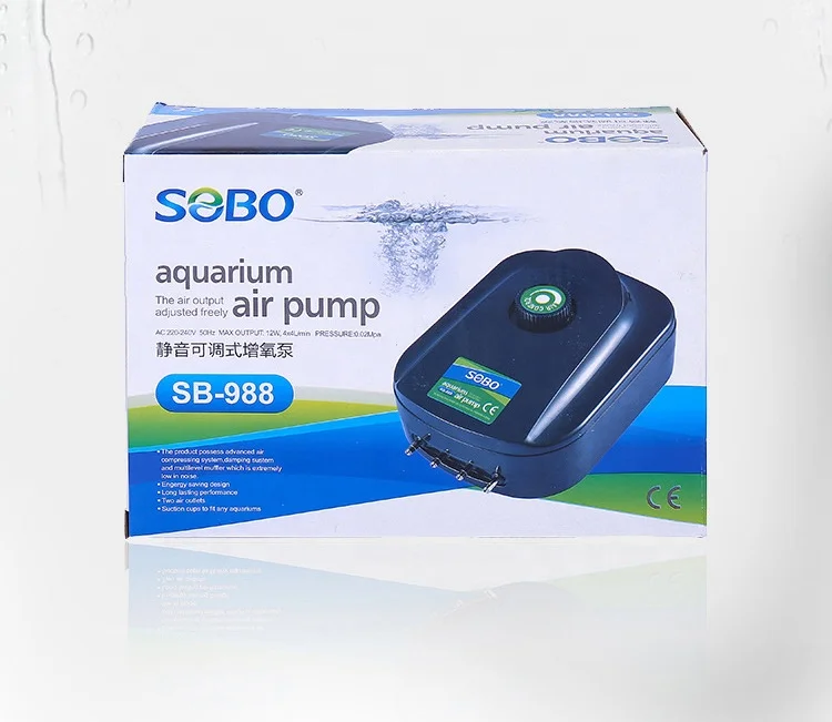 Wholesale Cheap Aquarium Air Pump Oxygen Air Pump For Fish Tank Mini Oxygen Pump Aquarium Accessories Ac