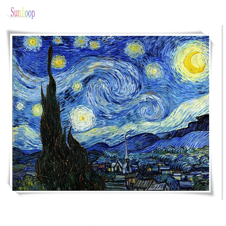 small moq fast delivery Home Decoration paintings art 5D diy van gogh Diamond Painting Kits Full Drill art diamond art painting