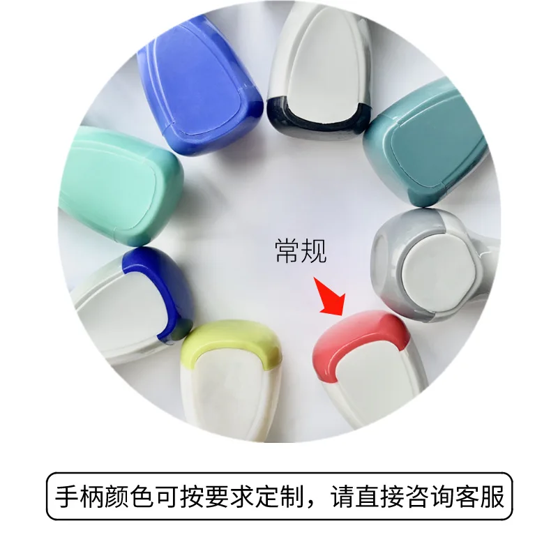 Custom 3mm  Rubber Date Stamp  Plastic roller  date Calendar stamp for food and egg and  stationery