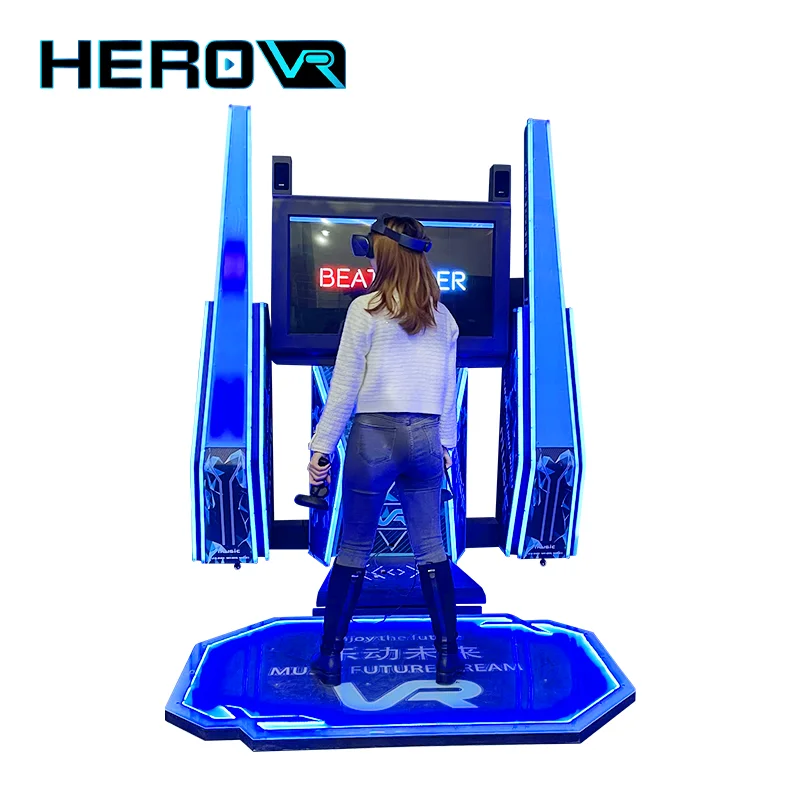 Amusement Street VR Virtual Reality Game Kids Happy Sports Boxing Game Arcade Dance Machine For Sale