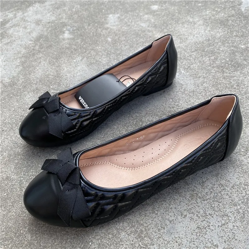 Hot selling design flats shoes women ladies flat shoes women office flat shoes