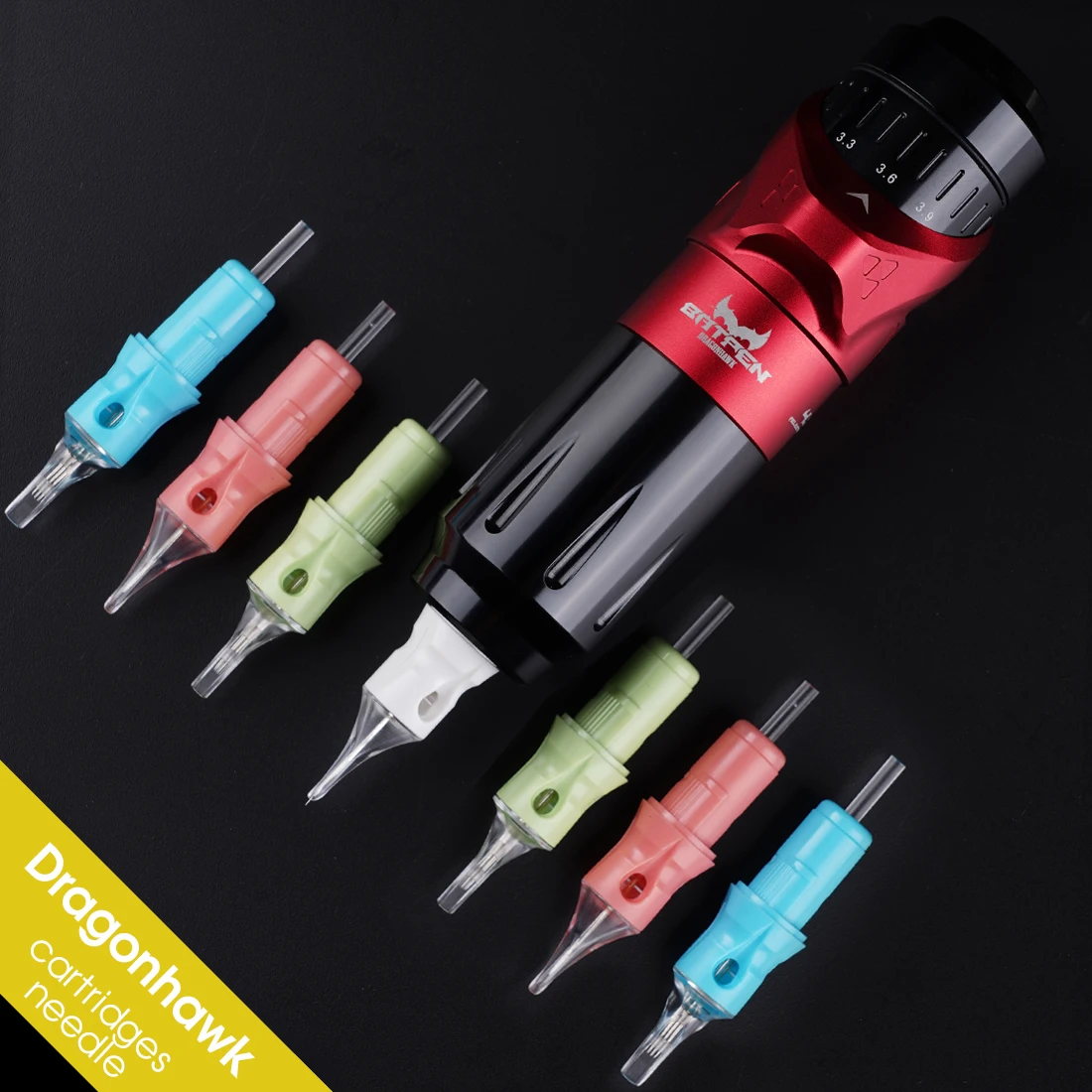 Dragonhawk Labs Individually Packaged Tattoo Cartridges Needles 20pcs/box for Tattoo Starter