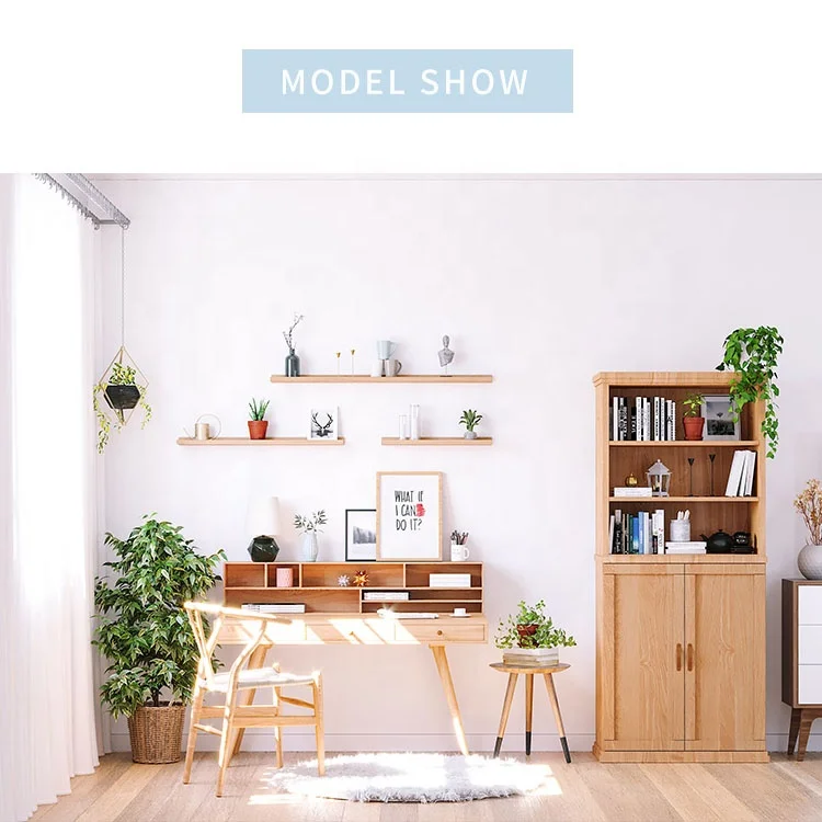 decorative wall panels modern cheap natural wooden wall mounting shelves