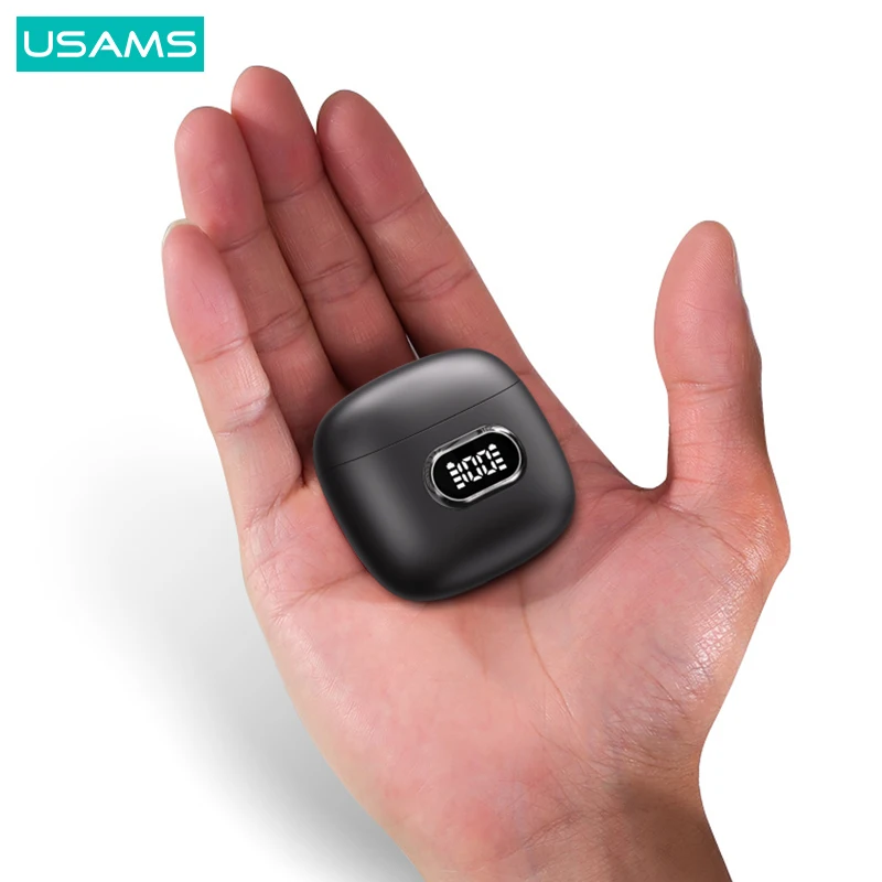USAMS хорошая цена IAII15 mini tws true bt5.3 наушники-вкладыши с заменой силиконовых амбушюр беспроводные наушники