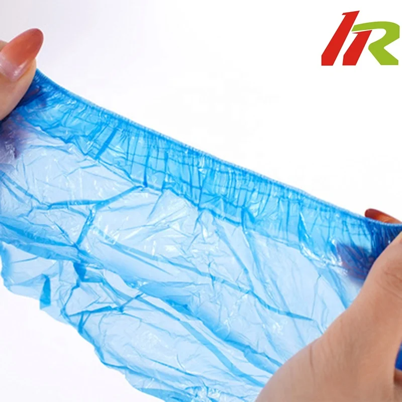 Hot Selling Medical Supply PE Machine Made Disposable Shoe Covers OEM