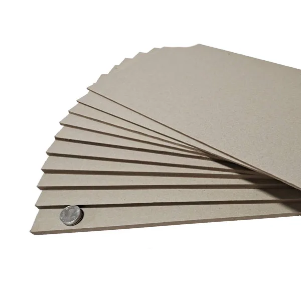 Laminated Grey Cardboard 1.5mm solid grey board press cardboard high density 2.5mm gray chip board paper board grey