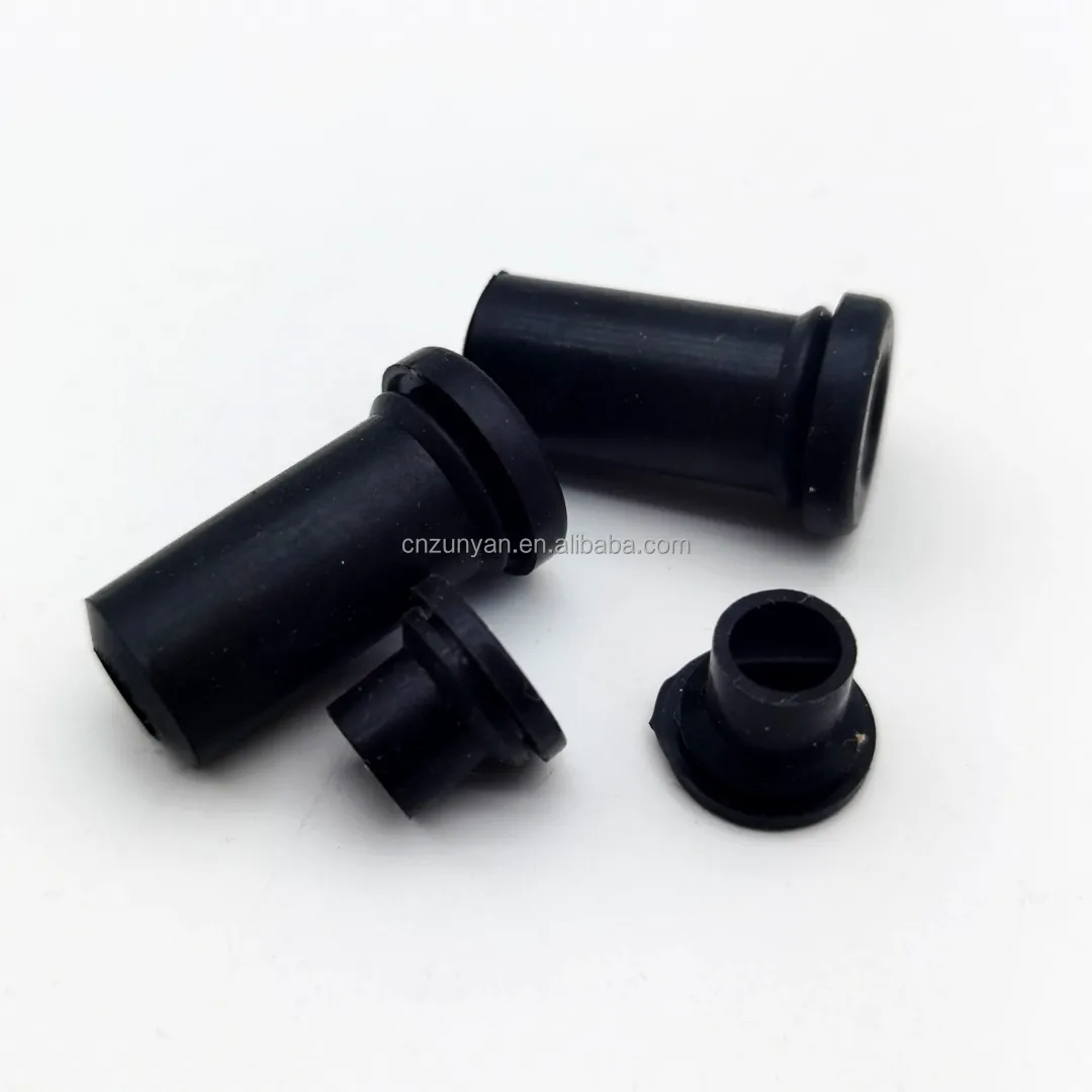Customized Flexible Insulation Rubber Bushing Belows Dust-Proof Silicone Rubber Sleeve Automobile Rubber Sleeve