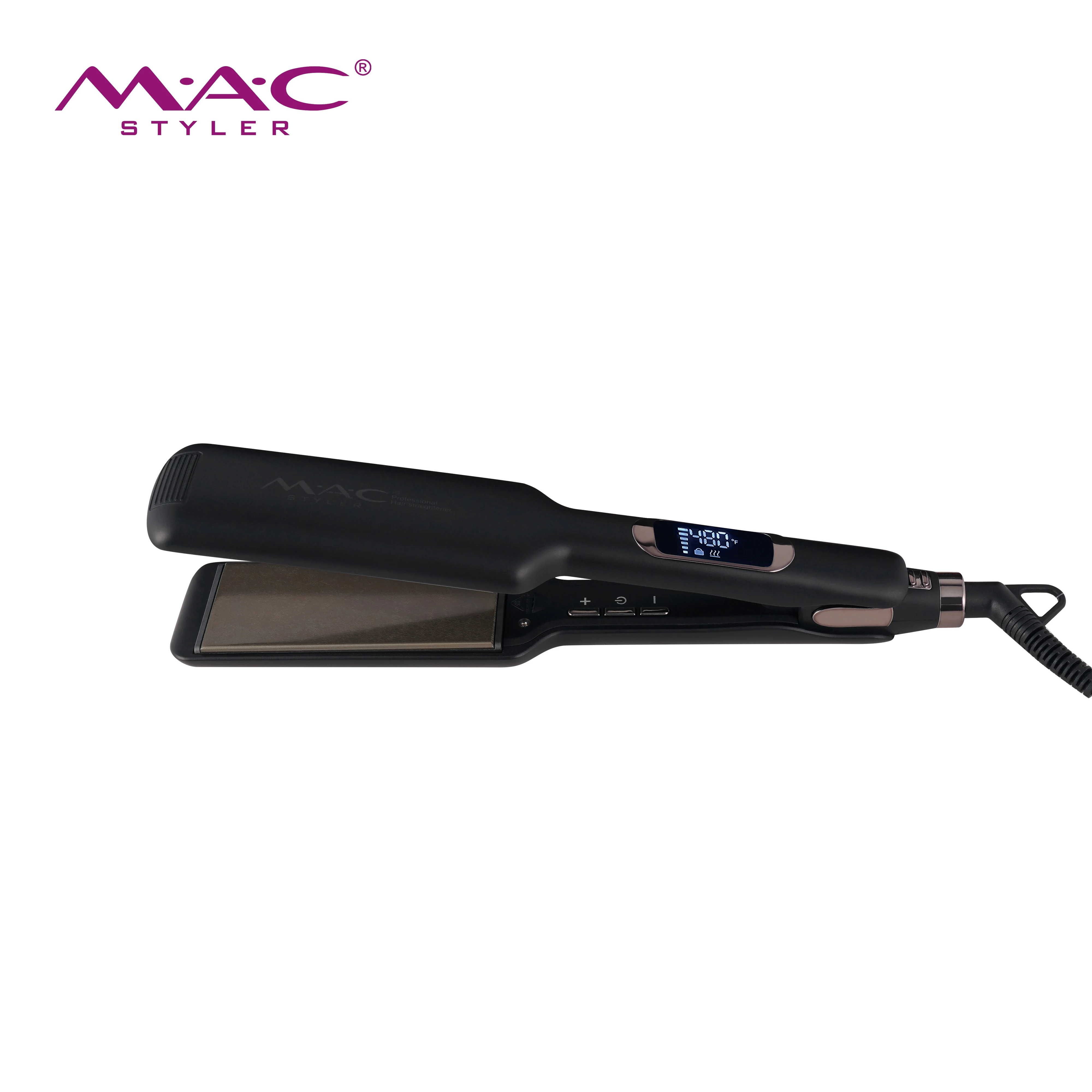 Planchas De Cabello Profesional Salon Tools Styler Professional 480 Degrees Hair Straightener Wide Plate Titanium Flat Iron